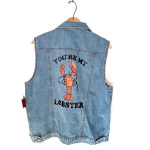 Friends | Your My Lobster Denim Vest